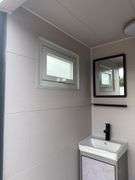 Raytree Skidsteer Mobile Toilet w/ Shower & Sink - 110v with Full Amenities