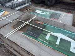 KJ - 33FTx25FT Double Garage Steel Barn