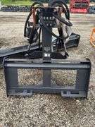 Skidsteer 96in Grader - Hydraulic Blade Adjustments