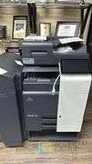 New Konica Minolta bizhub C360i Multifunction Printer, 36/36 ppm, Serial AA2J011007320 w/finisher/stapler