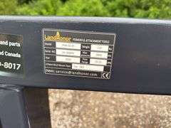 Skidsteer 3 Point Hitch Adapter - 25HP/3000psi