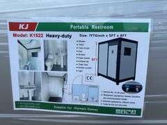 KJ - Portable Restroom w/ Shower, Toilet & Sink! Already Plumbed