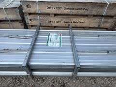 KJ - 10FT Long Galvalume Corrugated Steel Panel