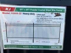 KJ - 8 ft x 6 ft Powder Coated