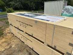 KJ - 42FT x 30FT Metal Storage Shed