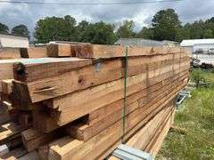 (60) 3 1/2in x 6in - 11-14ft - Overall Dimension Rough Cut Posts