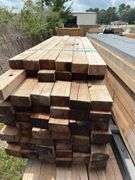 (60) 3 1/2in x 6in - 11-14ft - Overall Dimension Rough Cut Posts
