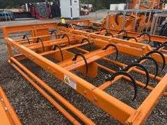 Skidsteer Hay Accumulator Grapple - 8-10 Square Bales