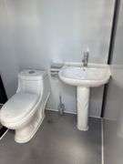 KJ - Portable Restroom w/ Shower, Toilet & Sink! Already Plumbed
