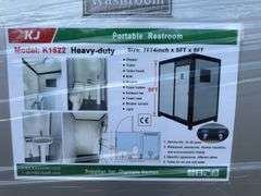 KJ - Portable Restroom w/ Shower, Toilet & Sink! Already Plumbed