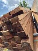 (60) 3 1/2in x 6in - 11-14ft - Overall Dimension Rough Cut Posts