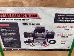 Electric Winch - 20000lb/12V/7.8HP