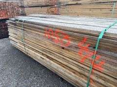 Rough Cut Poplar - Green 2x6 to 2x10 - 8ft - 11ft - Approx 200 Boards