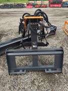 Skidsteer 96in Grader - Hydraulic Blade Adjustments