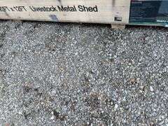 KJ - 20FTx12FT Livestock Metal Shed
