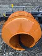 Skidsteer 65gpm Concrete Mixer Roller - 367lbs