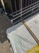 KJ - 10FT x 7FT Powder Coated Steel Site Fence