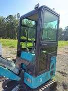 2025 Youert U 13 Mini Ex - 8.6KW - Cab** Busted Front Glass
