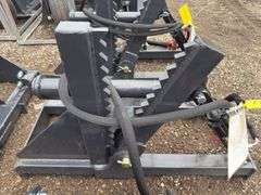 Skidsteer Tree Puller - 8in Post/6in Tree Capacity