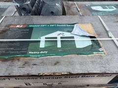 KJ - 33FTx25FT Double Garage Steel Barn