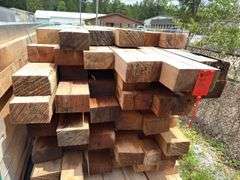 (60) 3 1/2in x 6in - 11-14ft - Overall Dimension Rough Cut Posts