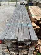 (60) 3 1/2in x 6in - 16-17ft - Overall Dimension Rough Cut Posts