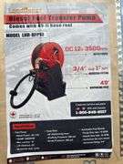 Diesel Fuel Transfer Pump - 15GPM/49ft Hose Reel
