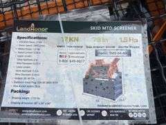 Skidsteer Mtd Screener - 20-40 T/h Output