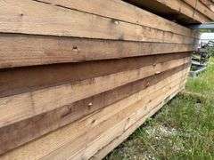 (60) 3 1/2in x 6in - 11-14ft - Overall Dimension Rough Cut Posts