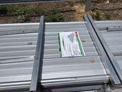 KJ - 10FT Long Galvalume Corrugated Steel Panel