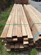 (60) 3 1/2 x 6in - 16-18ft - Overall Dimension Rough Cut Posts