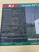 KJ - 23ftx22ft Double Garage Metal shed