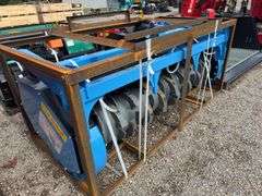 Raytree Skidsteer RMDM72 Drum Mulcher - 72" Width with 36 Cutting Teeth