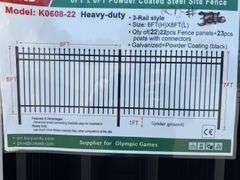 KJ - 8 ft x 6 ft Powder Coated