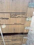 KJ - 45FTx25FT Double Garage Steel Barn Shed