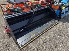 Raytree Skidsteer RMHB72 Hydra Bucket - 72" Width with Carbide Teeth