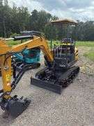 CGT MX50R Mini Ex w/ Swingboom & Pilot Controls - Large Machine 4500LBS!