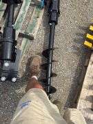 Youert U12- Mini Excavator Auger w/ 8in Bit Fits 1-2 Ton