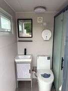 Raytree Skidsteer Mobile Toilet w/ Shower & Sink - 110v with Full Amenities