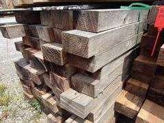 (60) 3 1/2in x 6in - 16-17ft - Overall Dimension Rough Cut Posts