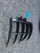 Youert 19in Wide Mini Excavator Rake - Fits 1 -2 Ton