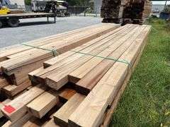 (60) 3 1/2 x 6in - 16-18ft - Overall Dimension Rough Cut Posts
