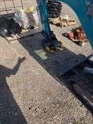 2025 Youert U 13 Mini Ex - 8.6KW - Cab** Busted Front Glass