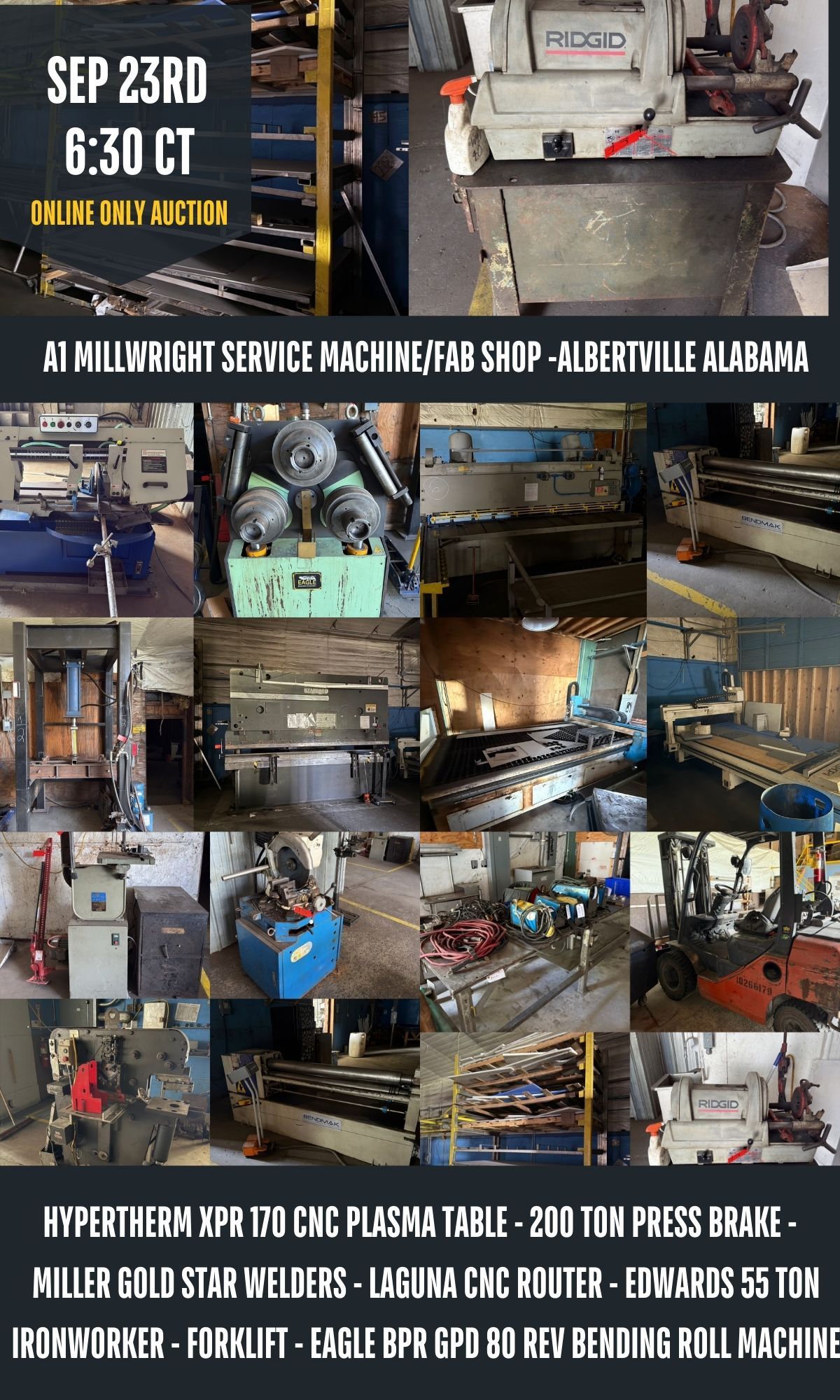 A1 Millwright Machine Shop Liquidation featured photo 1