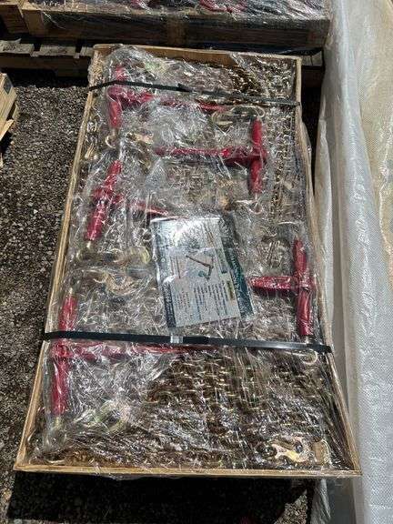 5400 LB Ratchet Binders & G70 Chains Set LHR-RC5400 - 24 Piece Total image