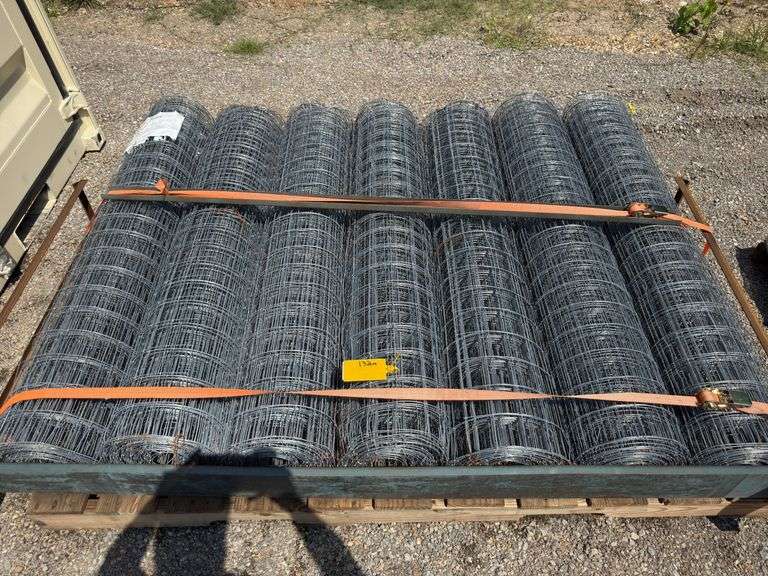 (7 Rolls) 5ft Tall Steel Fence x 33ft image