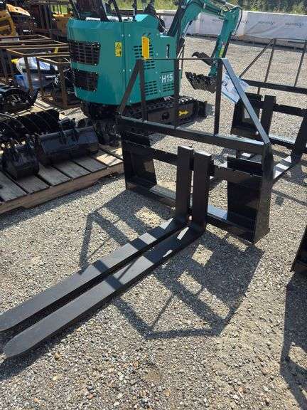 Mower King 4,000LB Skid Steer Forks image