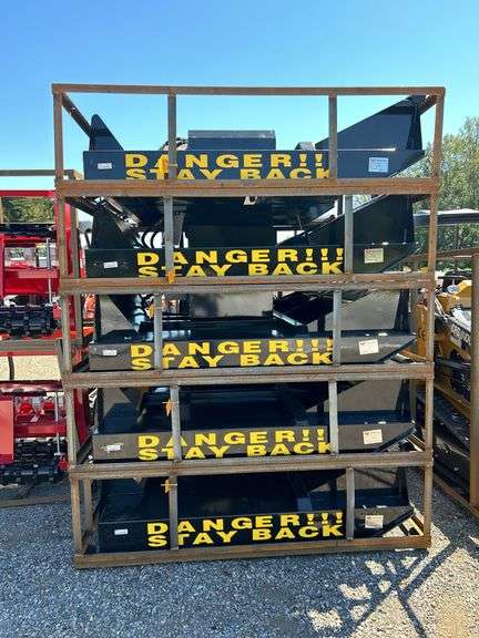 2025 Mower King SSRC Skid Steer Brush Cutter - 77" Width, Direct Drive Hydraulic Motor, Quick Attach image