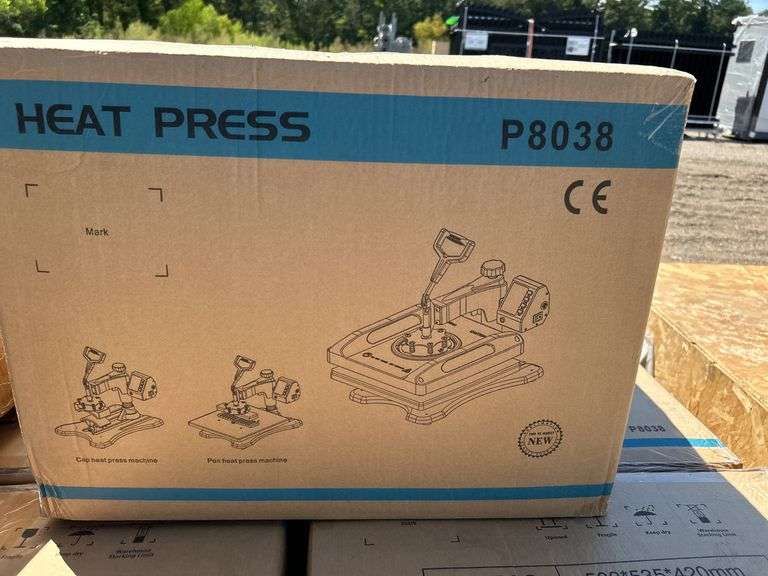 5 in 1 Heat Press Machine LHR-P8038 - 15"x15" Plate 1000W image