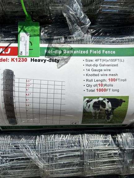 Hot-dip Galvanized Field Fence image